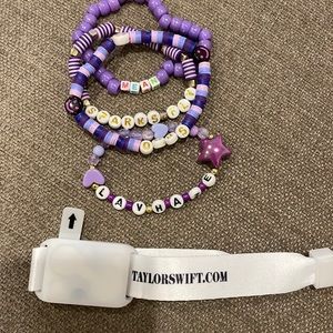 NEW WITH TAG taylor swift eras concert wristband and bracelets